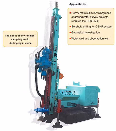 Hfsf-200A Engineering Construction Machinery Anchor Drilling Machine Drill Rigs