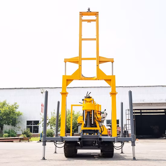 Fornitura di fabbrica 160m/190m/230m Carota rotante idraulica/utilizzo della piattaforma di produzione per pozzi d'acqua/esplorazione mineraria/costruzione geotecnica