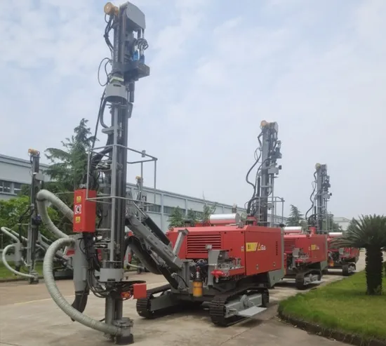 Miniere e cave Perforazione automatica di superficie e brillamento Impianto di perforazione di perforazione per demolizione di rocce DTH B3