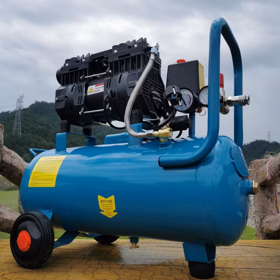 Xinya Personalizza Design 2 Poli 9L 17L 24L 50L Compressore d'aria silenzioso senza olio