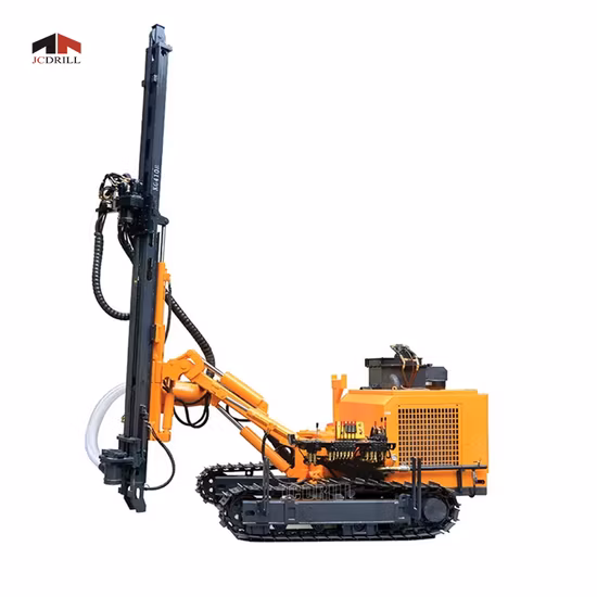 Macchina per l'impianto di perforazione di superficie DTH separata dal cingolo per impianto di perforazione del progetto minerario